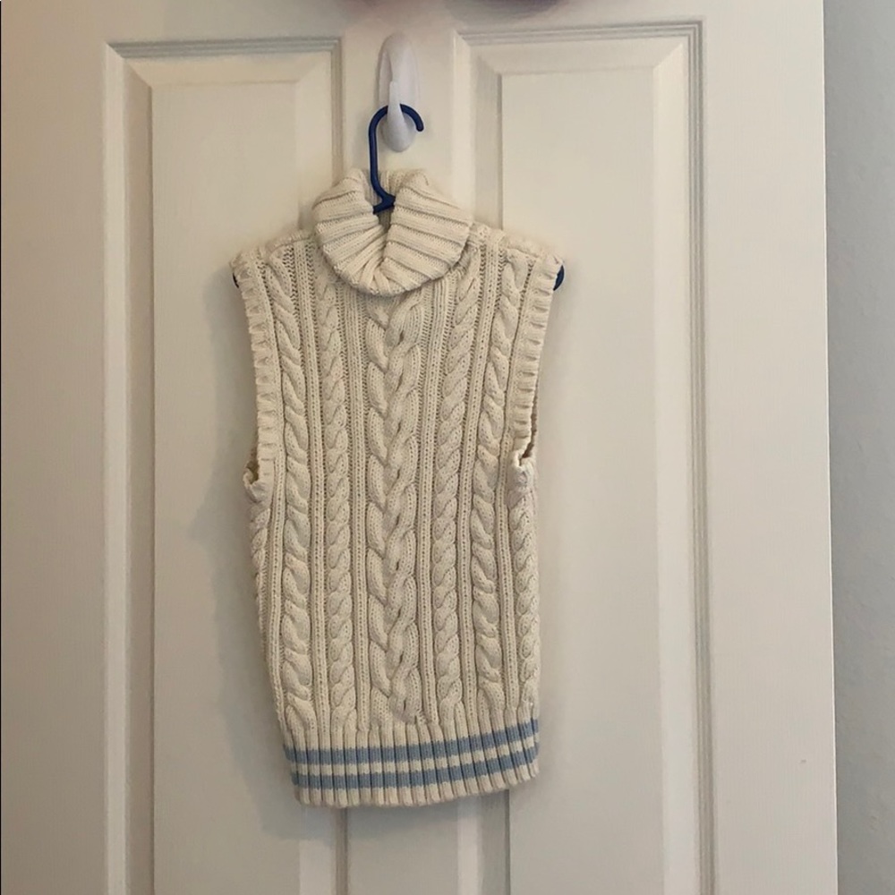 Ralph Lauren Sleeveless turtleneck top